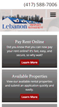 Mobile Screenshot of lebanonmorentals.com